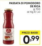 Offerta per De Rica - Passata Di Pomodoro a 0,99€ in Pam