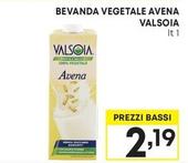Offerta per Valsoia - Bevanda Vegetale Avena a 2,19€ in Pam