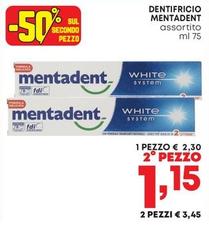Offerta per Mentadent - Dentifricio a 2,3€ in Pam