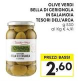 Offerta per Tesori Dell'Arca - Olive Verdi Bella Di Cerignola In Salamoia a 2,6€ in Pam