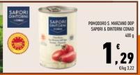 Offerta per Conad - Pomodoro S. Marzano DOP Sapori & Dintorni a 1,29€ in Conad