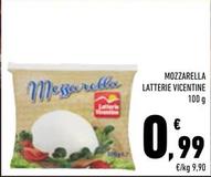 Offerta per Latterie Vicentine - Mozzarella a 0,99€ in Conad