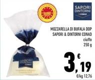 Offerta per Conad - Mozzarella Di Bufala DOP Sapori & Dintorni a 3,19€ in Conad
