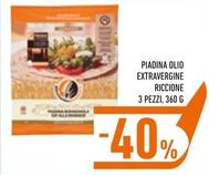 Offerta per Riccione Piadina - Piadina Olio Extravergine in Conad