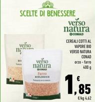 Offerta per Conad - Cereali Cotti Al Vapore Bio Verso Natura a 1,85€ in Conad