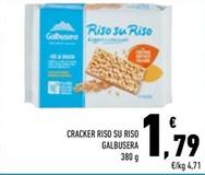 Offerta per Galbusera - Cracker Riso Su Riso a 1,79€ in Conad