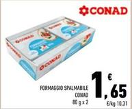 Offerta per Conad - Formaggio Spalmabile  a 1,65€ in Conad