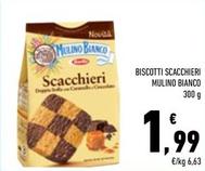 Offerta per Mulino Bianco - Biscotti Scacchieri a 1,99€ in Conad