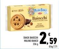 Offerta per Mulino Bianco - Snack Baiocchi a 2,59€ in Conad