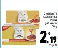 Offerta per Purina - Cibo Per Gatti Gourmet Gold a 2,19€ in Conad