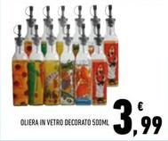 Offerta per Oliera In Vetro Decorato a 3,99€ in Conad