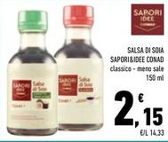 Offerta per Conad - Salsa Di Soia Sapori&Idee a 2,15€ in Conad City