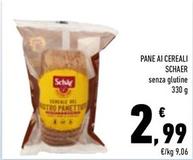 Offerta per Schar - Pane Ai Cereali a 2,99€ in Conad City