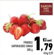 Offerta per Conad - Fragole Sapori & Idee a 1,79€ in Margherita Conad