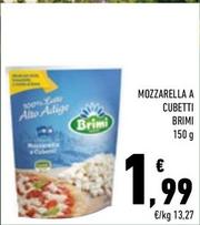 Offerta per Brimi - Mozzarella A Cubetti a 1,99€ in Margherita Conad
