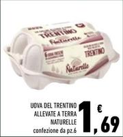 Offerta per Le Naturelle - Uova Del Trentino Allevate A Terra a 1,69€ in Margherita Conad