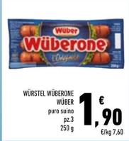 Offerta per Wuber - Würstel Wüberone a 1,9€ in Margherita Conad