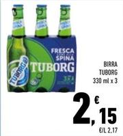 Offerta per Tuborg - Birra a 2,15€ in Margherita Conad