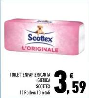 Offerta per Scottex - Carta Igienica a 3,59€ in Conad City