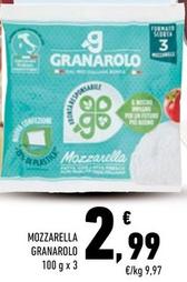Offerta per Granarolo - Mozzarella a 2,99€ in Conad Superstore