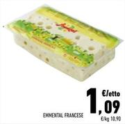 Offerta per Emmental Francese a 1,09€ in Conad Superstore