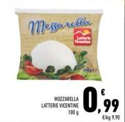 Offerta per Latterie Vicentine - Mozzarella a 0,99€ in Conad Superstore