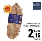Offerta per Conad - Coppa Piacentina DOP Sapori & Dintorni a 2,15€ in Conad Superstore