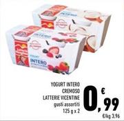 Offerta per Latterie Vicentine - Yogurt Intero Cremoso a 0,99€ in Conad Superstore