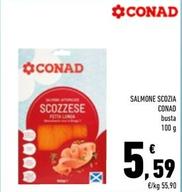 Offerta per Conad - Salmone Scozia a 5,59€ in Conad Superstore