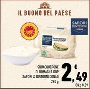 Offerta per Conad - Squacquerone Di Romagna DOP Sapori & Dintorni a 2,49€ in Conad Superstore