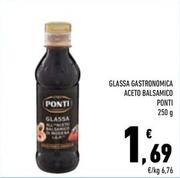 Offerta per Ponti - Glassa Gastronomica Aceto Balsamico a 1,69€ in Conad Superstore