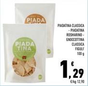 Offerta per Figulì - Piadatina Classica/Piadatina Rosmarino/Gnoccottina Classica a 1,29€ in Conad Superstore