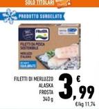 Offerta per Frosta - Filetti Di Merluzzo Alaska a 3,99€ in Conad Superstore