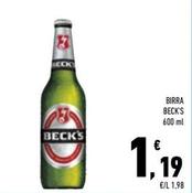 Offerta per Becks - Birra a 1,19€ in Conad Superstore