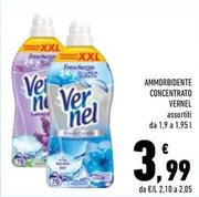 Offerta per Vernel - Ammorbidente Concentrato a 3,99€ in Conad Superstore