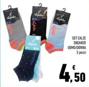 Offerta per Set Calze Sneaker Uomo/Donna a 4,5€ in Conad Superstore