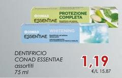 Offerta per Conad - Dentifricio Essentiae a 1,19€ in Conad Superstore