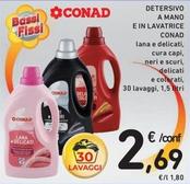 Offerta per Conad - Detersivo A Mano E In Lavatrice a 2,69€ in Spazio Conad