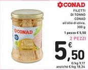 Offerta per Conad - Filetti Di Tonno a 5,5€ in Spazio Conad