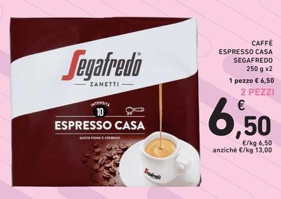 Offerta per Segafredo - Caffè Espresso Casa a 6,5€ in Spazio Conad