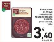Offerta per Conad - Hamburger Di Angus Sapori&Idee Percorso Qualità a 3,4€ in Spazio Conad
