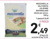 Offerta per Bayernland - Mozzarella Valfiorita Julienne a 2,49€ in Spazio Conad