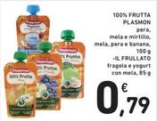 Offerta per Plasmon - 100% Frutta a 0,79€ in Spazio Conad