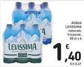 Offerta per Levissima - Acqua a 1,4€ in Spazio Conad