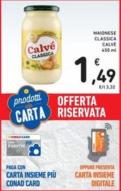 Offerta per Calvè - Maionese Classica a 1,49€ in Spazio Conad