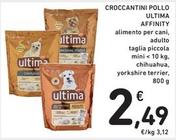 Offerta per Ultima - Croccantini Pollo Affinity a 2,49€ in Spazio Conad