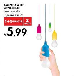 Offerta per Lampada A Led Appendibile a 5,99€ in Bennet
