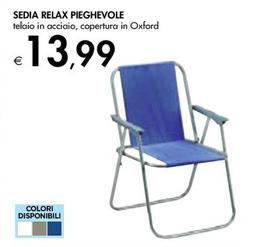 Offerta per Sedia Relax Pieghevole a 13,99€ in Bennet