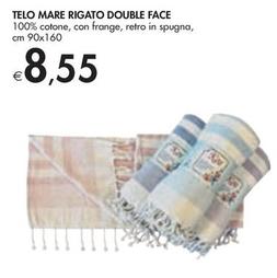 Offerta per Telo Mare Rigato Double Face a 8,55€ in Bennet