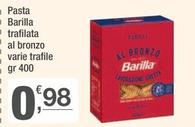 Offerta per Barilla - Pasta Trafilata Al Bronzo a 0,98€ in Crai